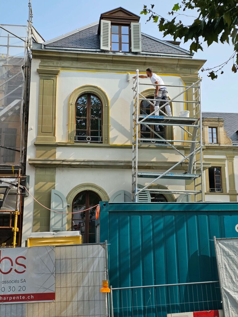 Façade traditionnelle