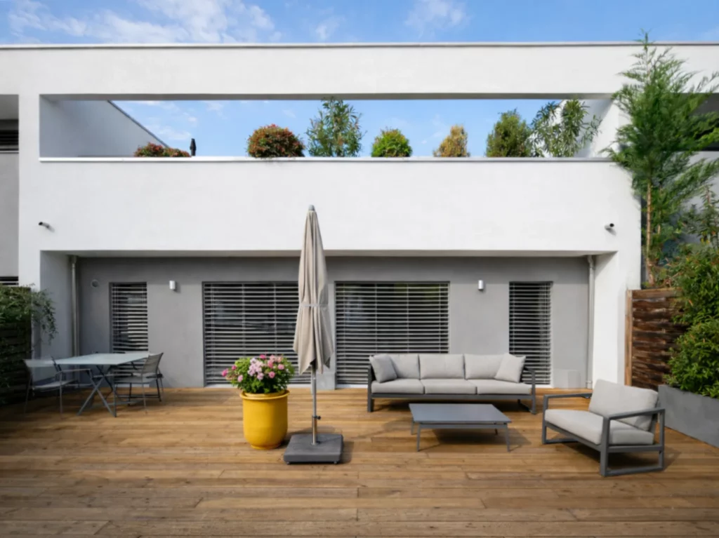 Peinture_façade_bi_colors_blanc_gris