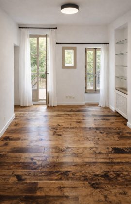 vitrification de parquet massif